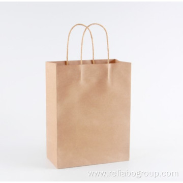 Customized take away fashion shopping kraft paper bags